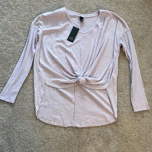 Wild Fable (Target) super soft ribbed v-neck long sleeve